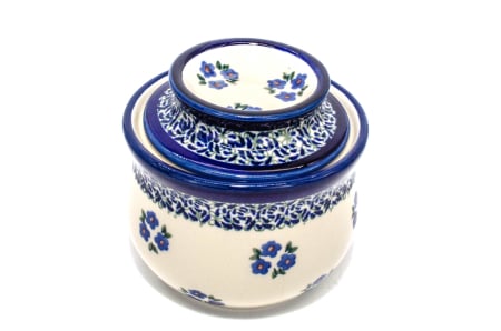 Untiera frantuzeasca Confidence, ceramica smaltuita, pictata manual, 11,0x11,0 cm [3]