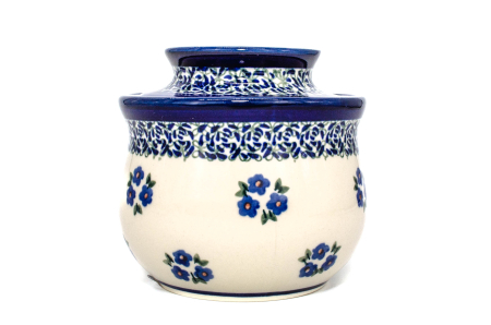 Untiera frantuzeasca Confidence, ceramica smaltuita, pictata manual, 11,0x11,0 cm [0]