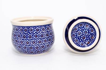 Untiera frantuzeasca Petals, ceramica smaltuita, pictata manual, 11,0x11,0 cm [2]