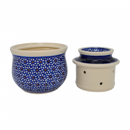 Untiera frantuzeasca Petals, ceramica smaltuita, pictata manual, 11,0x11,0 cm [5]