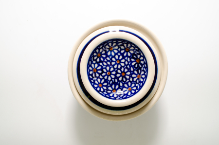 Untiera frantuzeasca Petals, ceramica smaltuita, pictata manual, 11,0x11,0 cm [4]