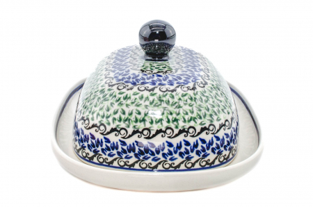 Untiera ovala cu capac Sweet Dreams, ceramica smaltuita, pictata manual, 15,0 x 19,8 cm [5]