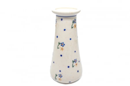 Vaza decorativa Little Flowers ceramica smaltuita, impermeabila, pictata manual, 13,7 cm [1]