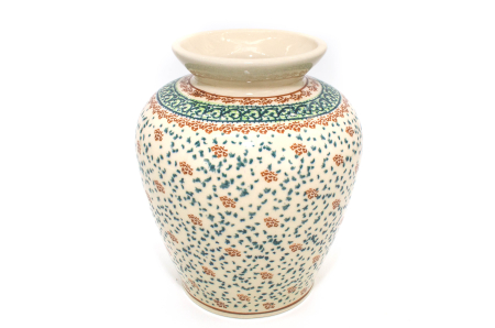 Vaza decorativa Garden in the Wind, ceramica smaltuita, impermeabila, pictata manual, 19,7 cm [3]