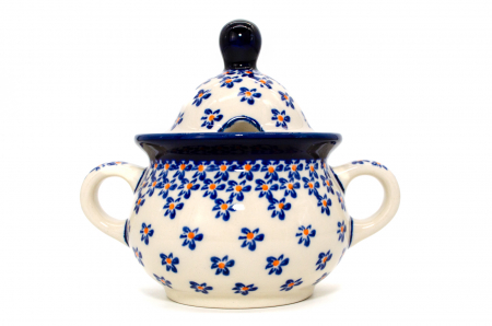 Zaharnita ceramica Blue Field ceramica smaltuita, pictata manual, 350 ml [0]