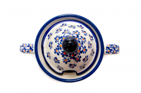 Zaharnita ceramica Blue Field ceramica smaltuita, pictata manual, 350 ml [7]