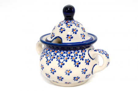 Zaharnita ceramica Blue Field ceramica smaltuita, pictata manual, 350 ml [2]