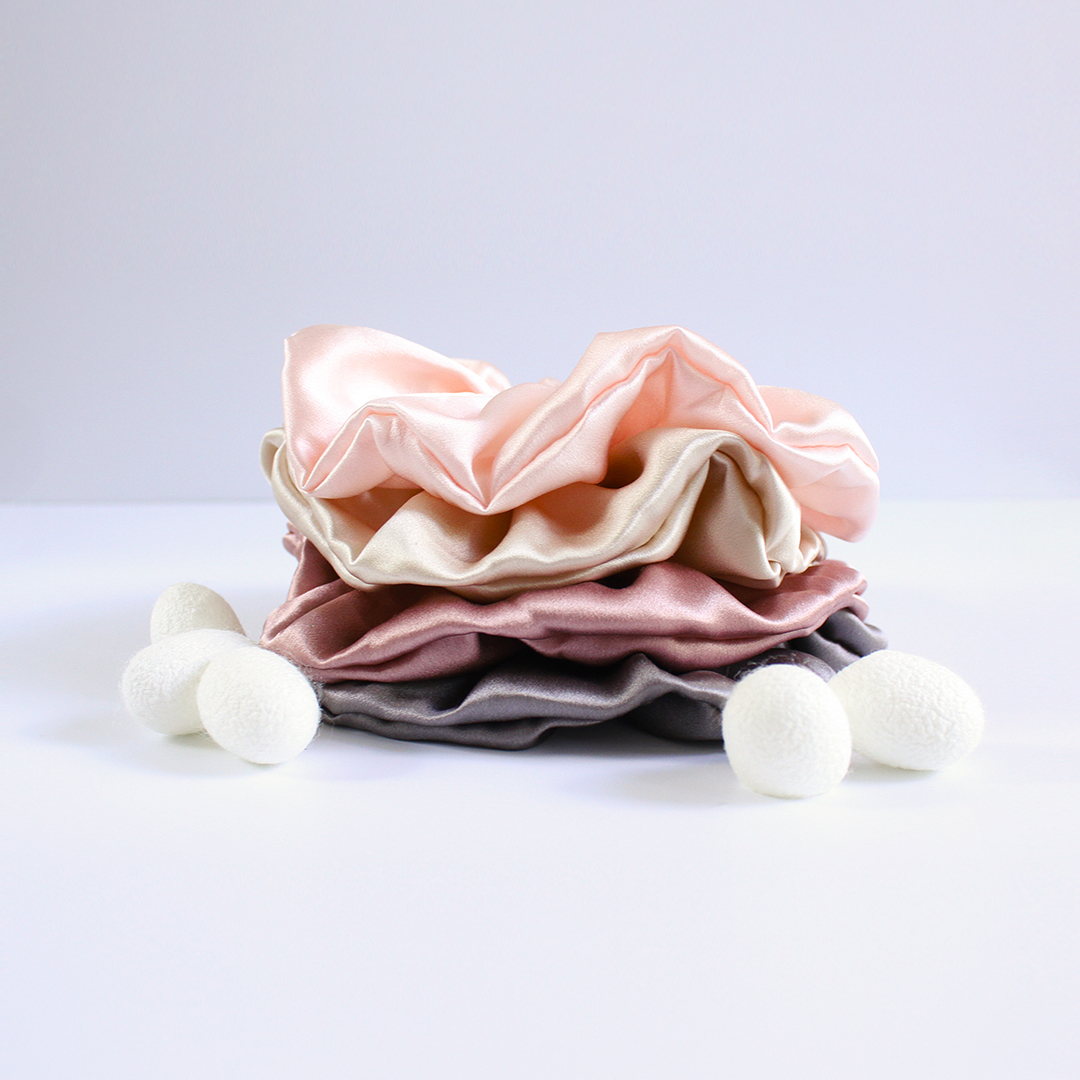 Accesoriu de păr din mătase naturală