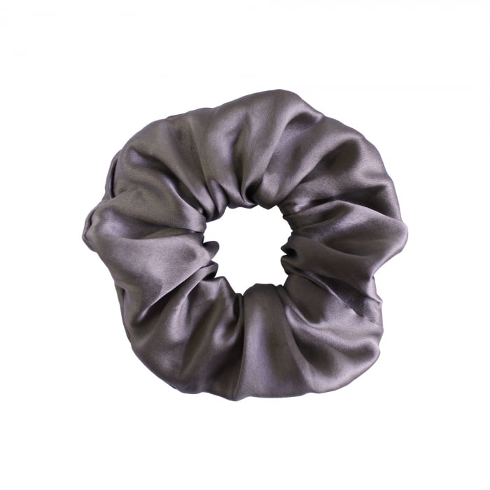 Accesoriu par SHI-NI HAIR din matase naturala Mulberry, Steel [1]