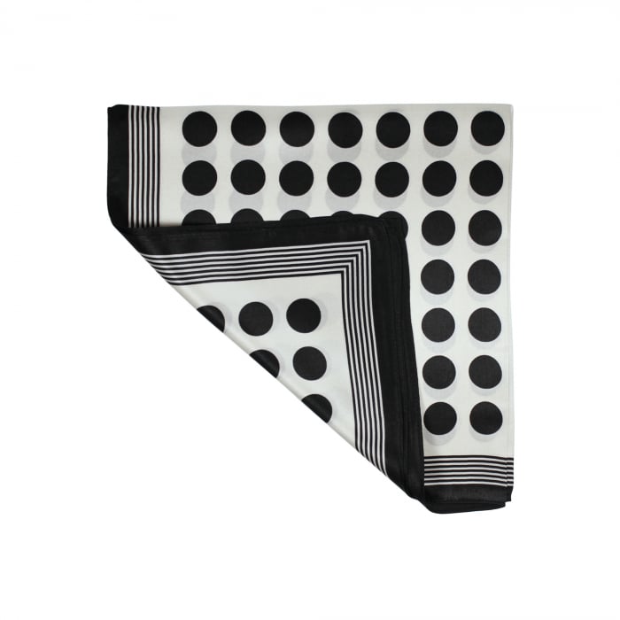 Eșarfă carré 53 cm / 53 cm, mătase naturală Mulberry Charmeuse – eșarfă elegantă de lux [1]