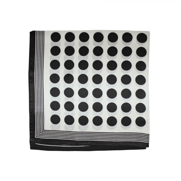 Eșarfă carré 53 cm / 53 cm, mătase naturală Mulberry Charmeuse – eșarfă elegantă de lux [4]