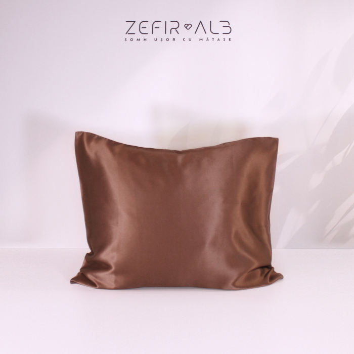 Fata perna matase naturala mulberry, 22 MM, 6A [3]