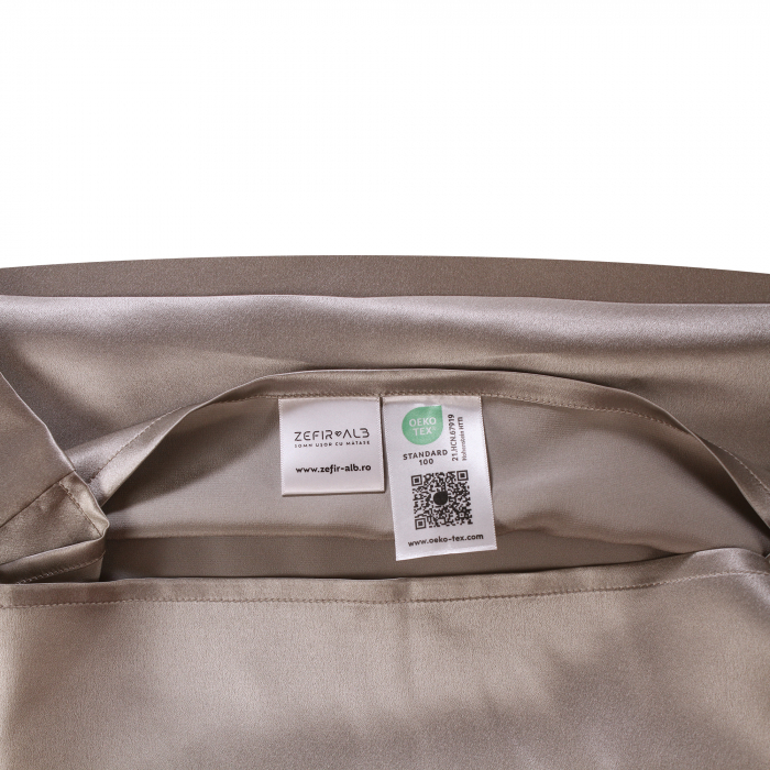 Fata perna matase naturala mulberry, 22 MM, 6A [5]