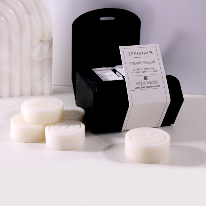 Fondante parfumate Zefir Alb® Bring Me Milkshake [3]