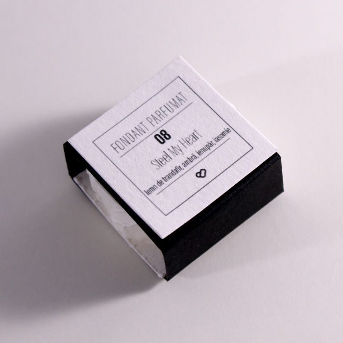 Fondante parfumate Zefir Alb® Steel My Heart [2]