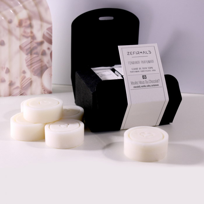 Fondante parfumate Zefir Alb® Voulez Vous Du Chocolat? [3]