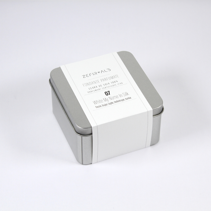 Fondante parfumate Zefir Alb® White My Name In Silk [4]