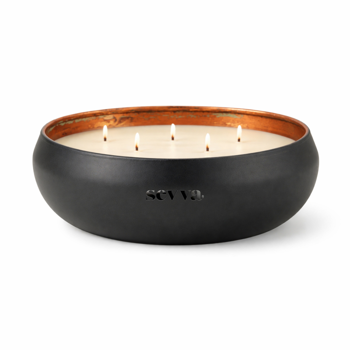 Sevva Garden lumânare exterior 24 cm 5 fitiluri vas metalic mat [3]