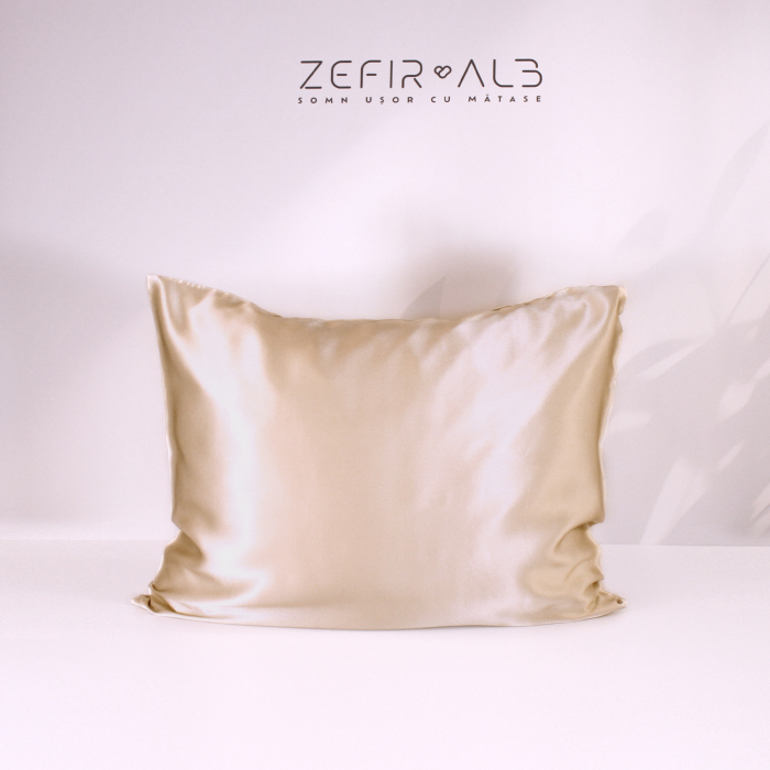 Set 4 fețe de pernă din mătase naturală Mulberry [4]