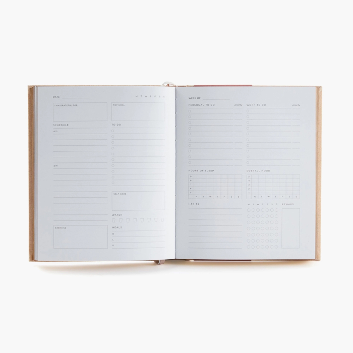 Set Cadou Self Care – mătase naturală și jurnal personalizat [8]