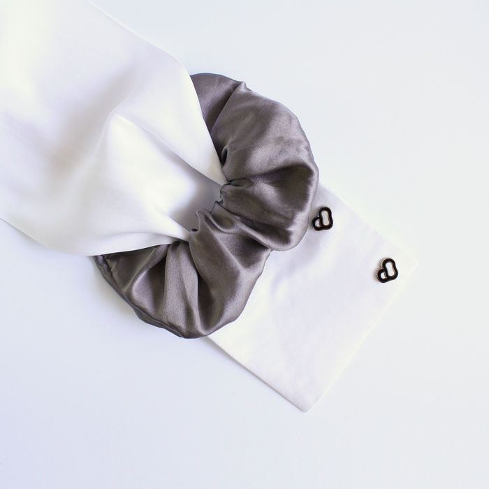 Set 4 accesorii de par SHI-NI HAIR din matase naturala Mulberry [3]