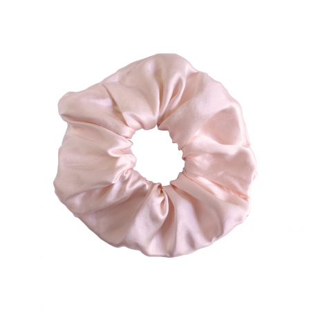 Accesorii de par matase Mulberry - Accesoriu par SHI-NI HAIR din matase naturala Mulberry, Pink