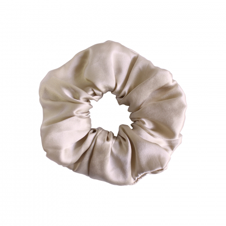 Accesorii de par matase Mulberry - Accesoriu par SHI-NI HAIR din matase naturala Mulberry, Sand