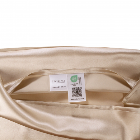 Fata perna matase naturala mulberry, 22 MM, 6A [4]