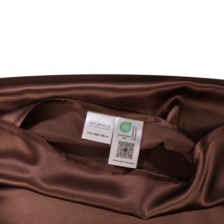 Fata perna matase naturala mulberry, 22 MM, 6A [4]