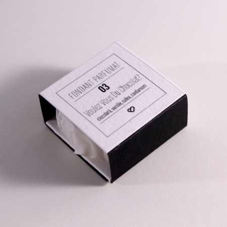 Fondante parfumate Zefir Alb® Voulez Vous Du Chocolat? [1]