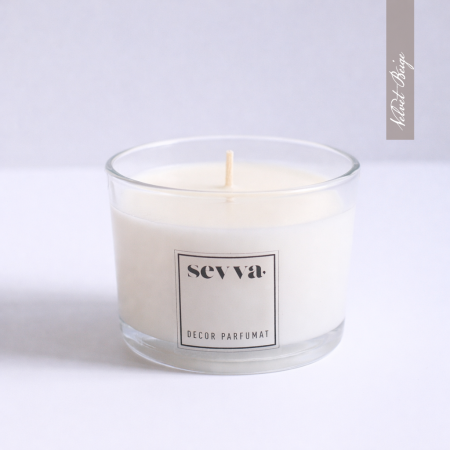 Lumânare parfumată Velvet Beige