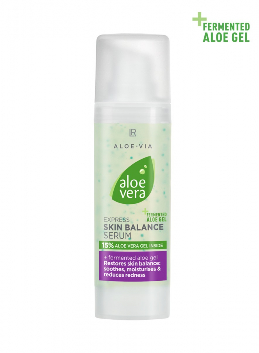 Aloe Via Express Ser pentru echilibrarea tenului [1]