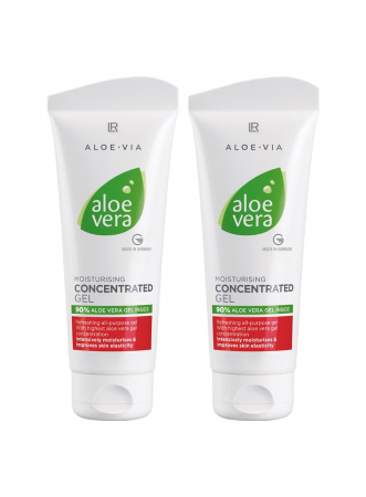 Îngrijire Specială - Aloe Via Concentrat de Aloe Vera hidratant Set Dublu