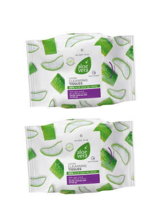 LR Deals - Aloe Via Șervețele demachiante delicate Set Dublu