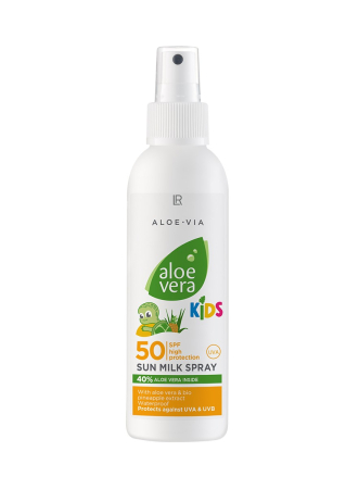Protecție Solară - Aloe Via Spray protecție solară pentru copii FP 50