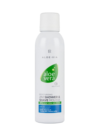 Frumusete - LR ALOE VIA 2 în 1 Spumă de duș și ras