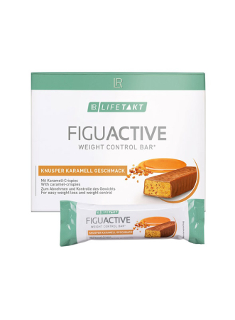LR LIFETAKT True Beauty - LR LIFETAKT - Baton Figu Active cu gust de caramel crocant, cutie cu 6 bucati