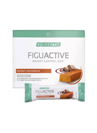 LR LIFETAKT True Beauty - LR LIFETAKT - Baton Figu Active cu gust de nuga, cutie cu 6 bucati