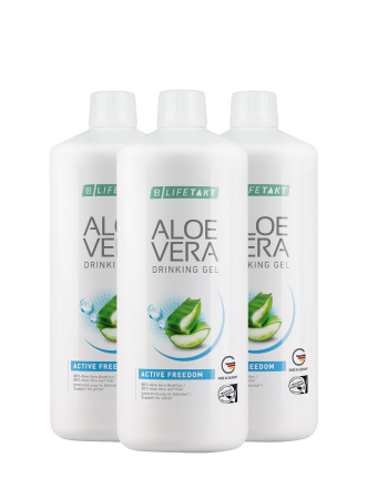 LR LIFETAKT - Set 3 Geluri de băut Aloe Vera Active Freedom