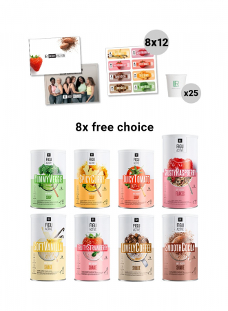 LR Body Mission - LR FiguActive Set de prezentare shake, supe si fulgi
