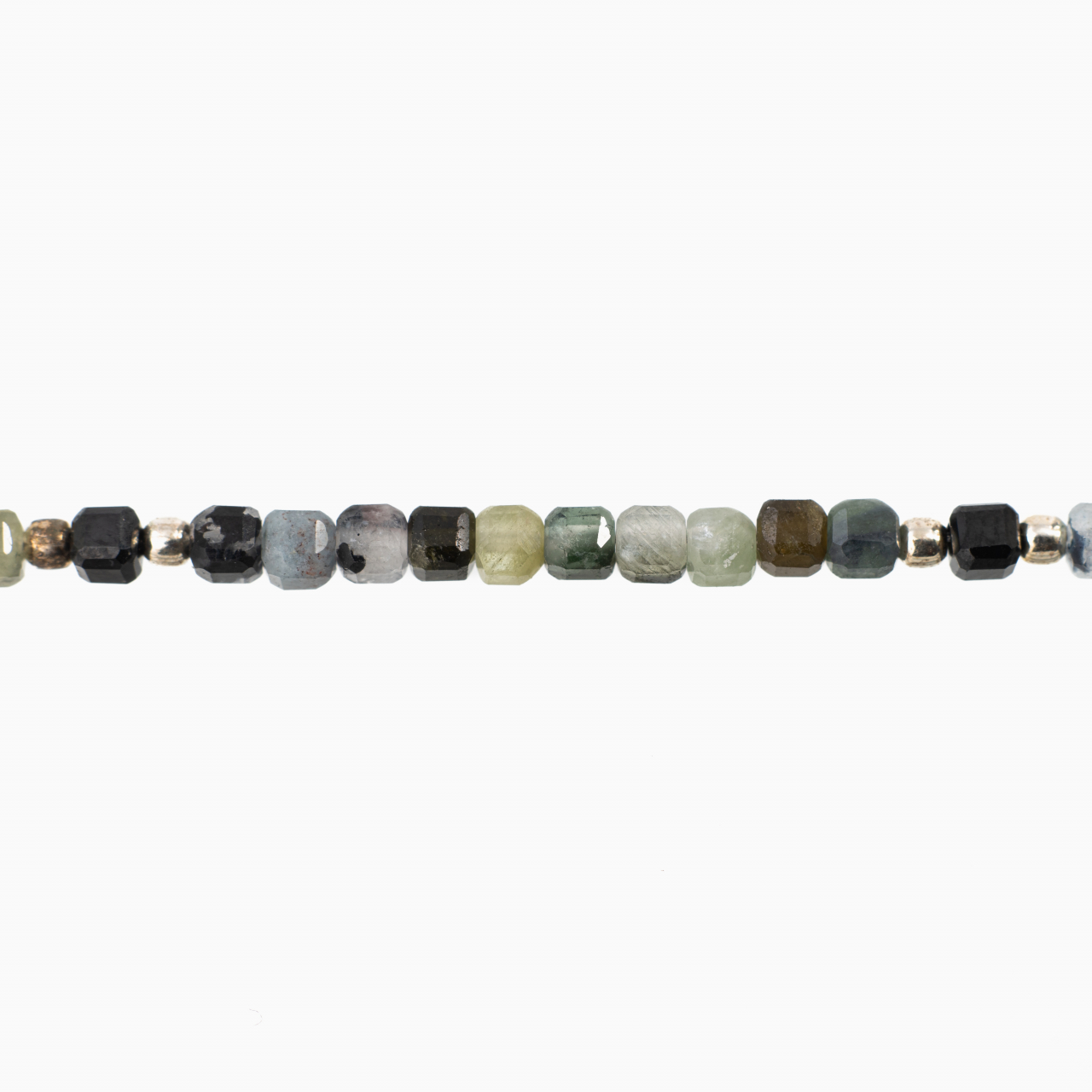 Bratara argint iolit cubulete de 2 mm lungime 17-20 cm [2]