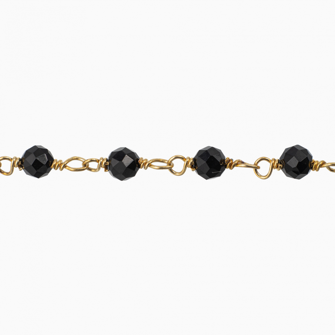 Bratara argint pietre semipretioase microfatetate spinel 3 mm  lungime 17-21 cm [2]