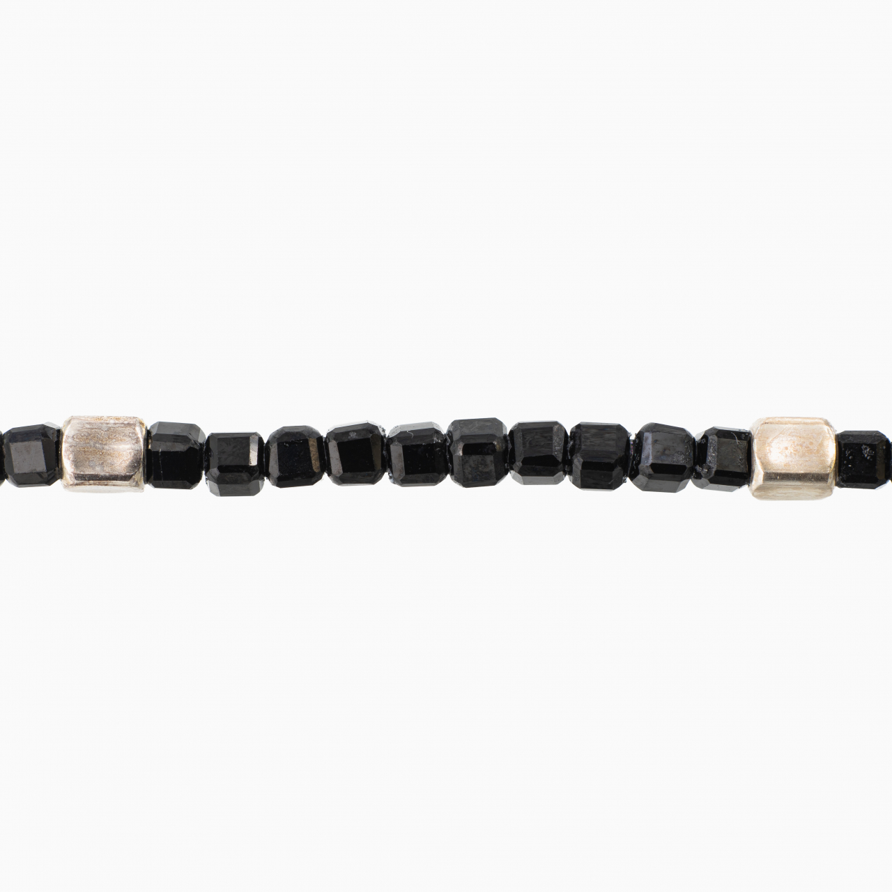 Bratara argint spinel cubulete de 2 mm lungime 17-20 cm [4]