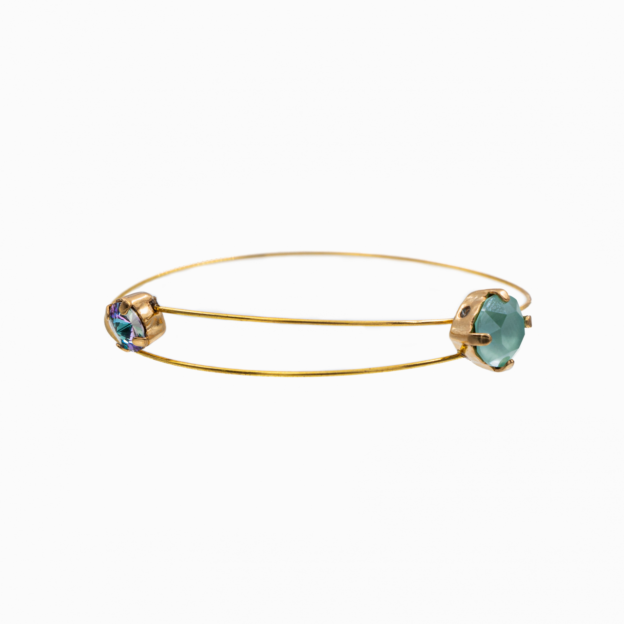 Bratara cristale SW Austria caribbean blue opal, aquamarine transmission [1]