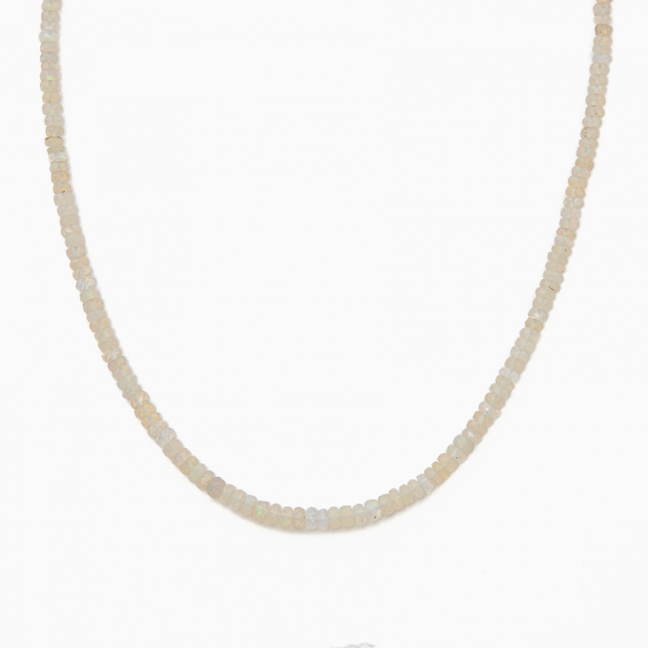 Colier argint pietre semipretioase opal etiopian lungime 42 cm [1]