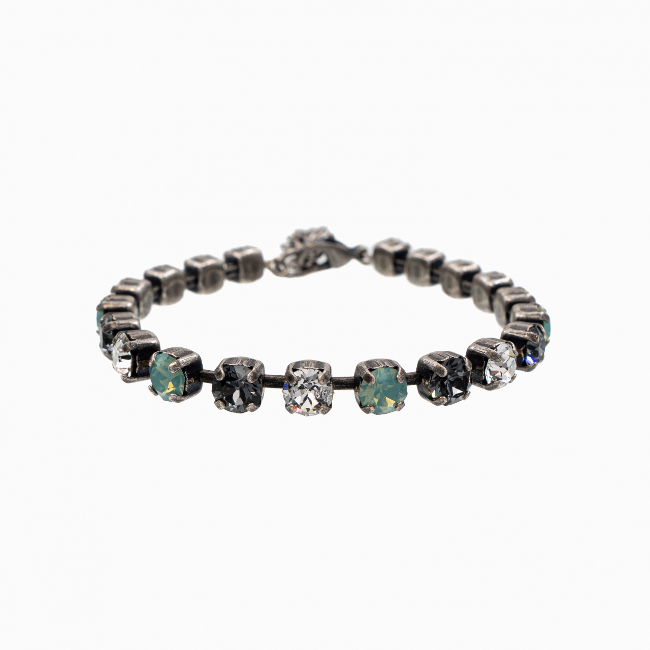Colier cristale Austria, mix culori air blue opal, crystal, crystal bermuda blue [1]