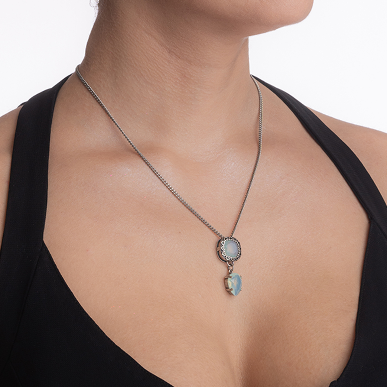 Colier cristale Austria pacific opal [4]