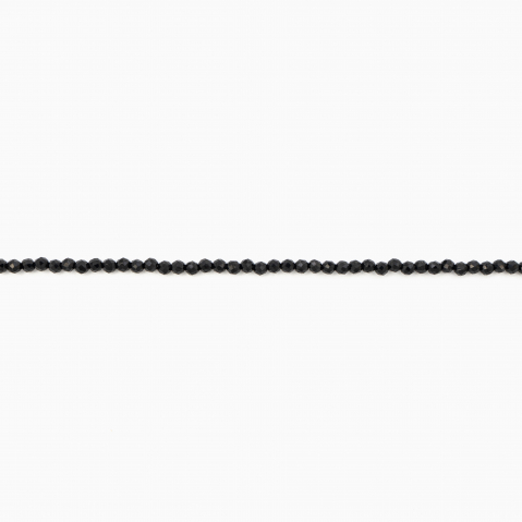 Colier argint pietre semipretioase microfatetate spinel  de 3 mm  lungime 42 cm [1]