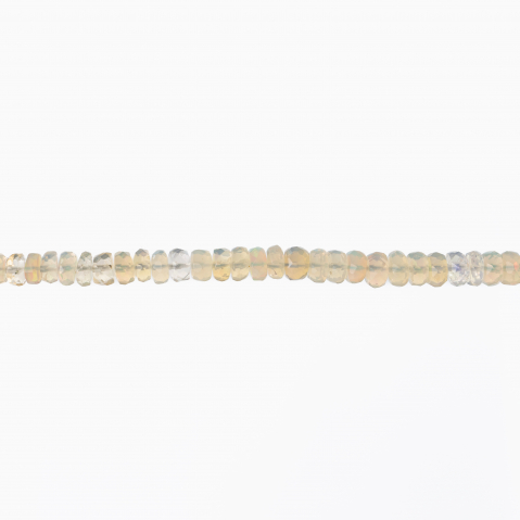 Colier argint pietre semipretioase opal etiopian lungime 42 cm [1]