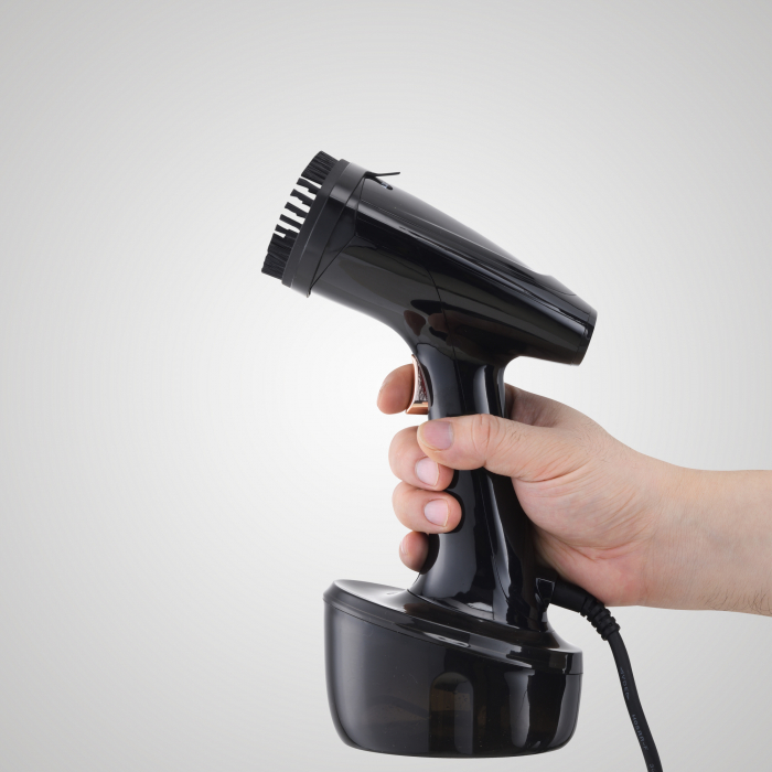 Aparat de calcat vertical portabil cu abur Zenkabeat V2-Pro Ironing, putere 1600W, rezervor 300ml, Functie Anti Calcar si Auto Curatare, 2 niveluri de putere, auto oprire, talpa ceramica, Negru [4]